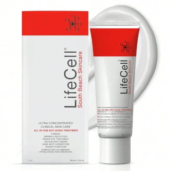 Live-Cell South Beach Skincare All In One Anti-Aging Treatment - 2.54 oz