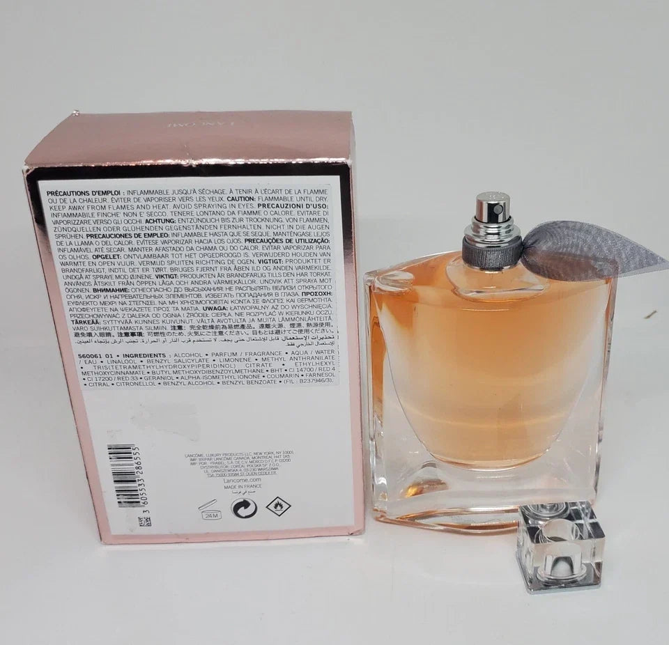 LANCOME "La Vie Est Belle" L'eau De Parfum Spray for Women 3.4 oz