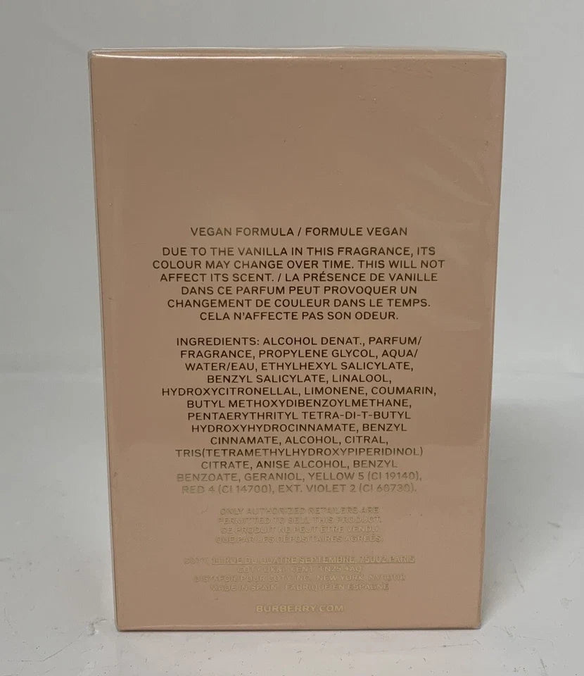 Burberry Goddess EDP Eau De Parfum Spray 3.3 oz