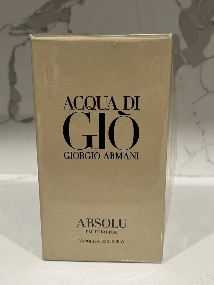 Giorgio Armani ACQUA DI GIO ABSOLU 2.5 oz/ 75 ml Eau de Parfum Men