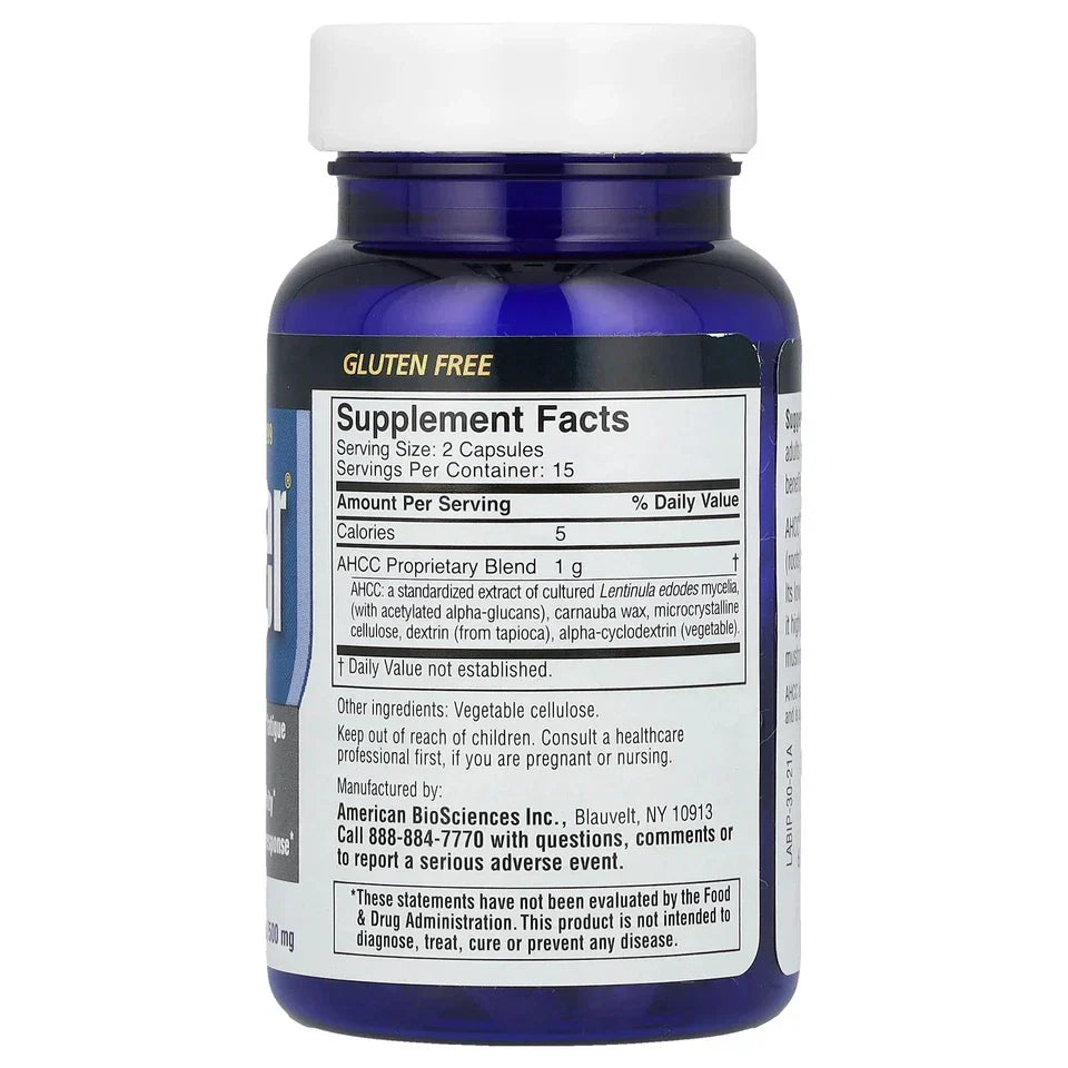 ImmPower® AHCC®, 500 mg, 30 Vegetarian Capsules