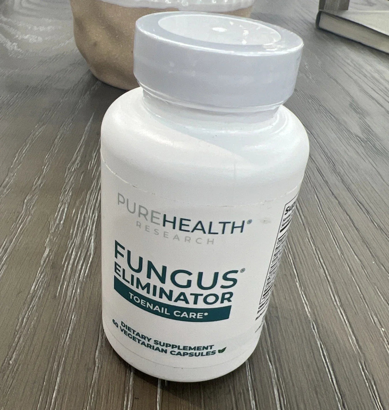 Purehealth research fungus eliminator toenail care 60 vegetarian capsules