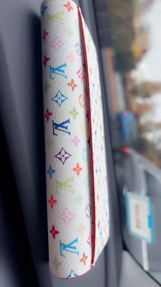Louis Vuitton x Takashi Murakami White Multicolor Sarah Long Wallet With Box