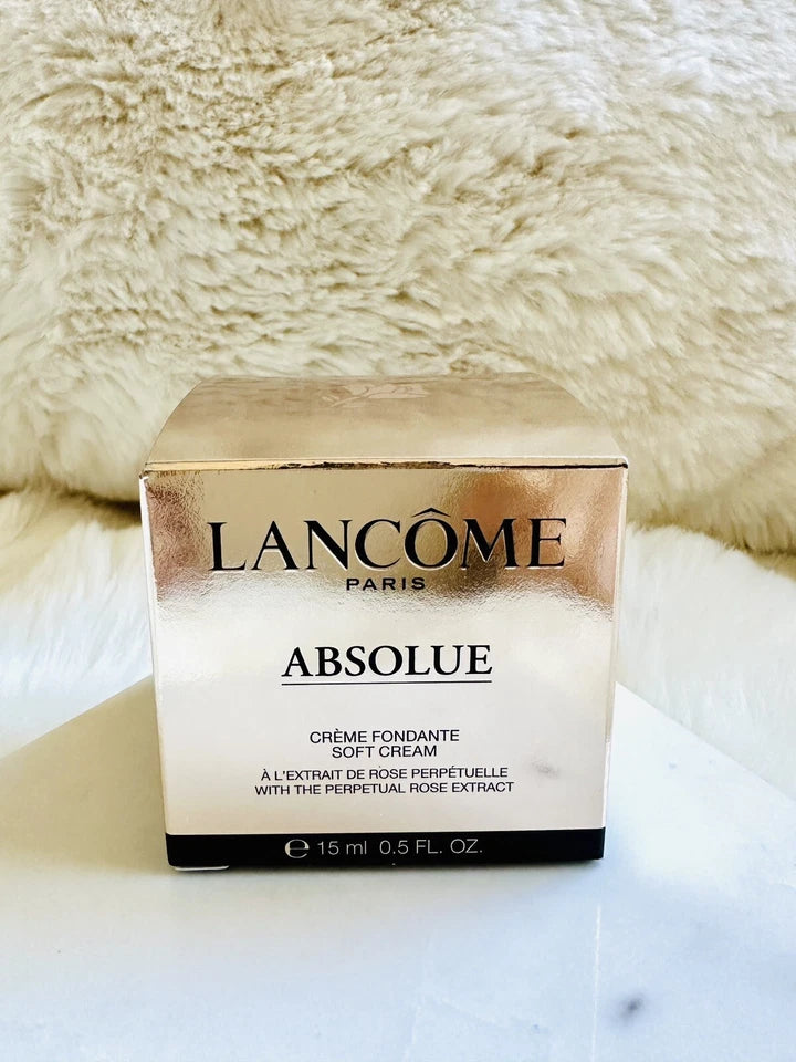 New in Box Lancôme Absolue Soft Cream With Grand Rose Extracts 15ml / 0.5oz