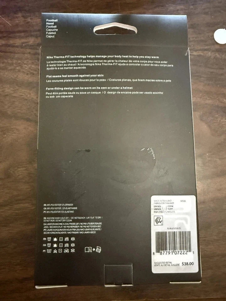 Nike Pro Therma-Fit Hyperwarm Hood Ski Mask Black SHIPS SAME DAY
