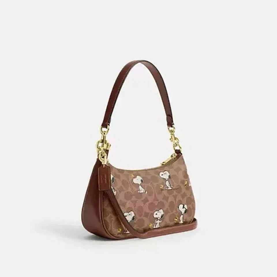 COACH Teri Shoulder Bag In Signature Canvas