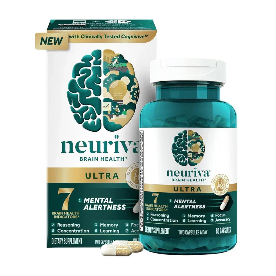 Brain Supplement Memory Focus 60 Count Capsules Phosphatidylserine NEURIVA