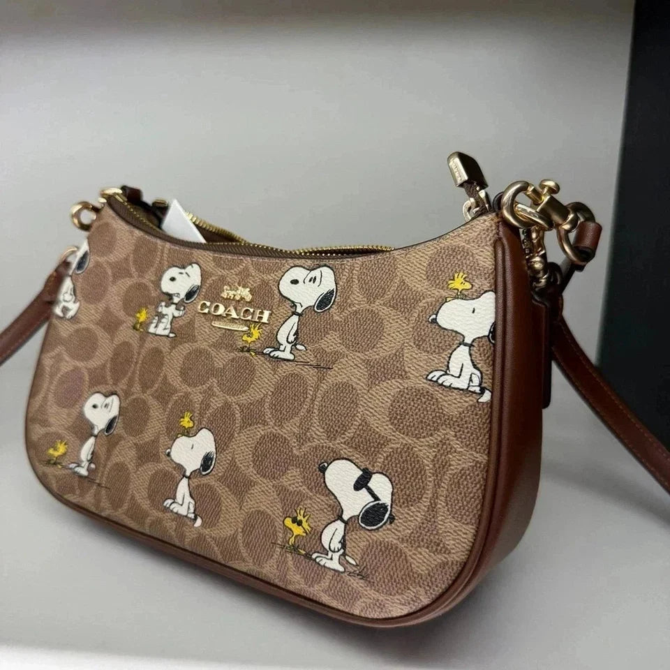 COACH Teri Shoulder Bag In Signature Canvas